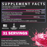 Nutrex Research L-Carnitine 31 Servings